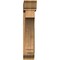Ekena Millwork Imperial Traditional Rough Sawn Bracket w/ Offset Brace, Western Red Cedar, 8"W x 34"D x 40"H BKT0806X34X40IMP01RWR - alternate 2